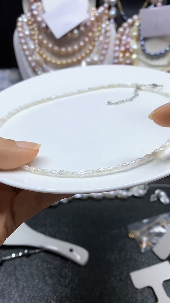 【闪购商品】淡水珍珠颈饰未镶嵌多人