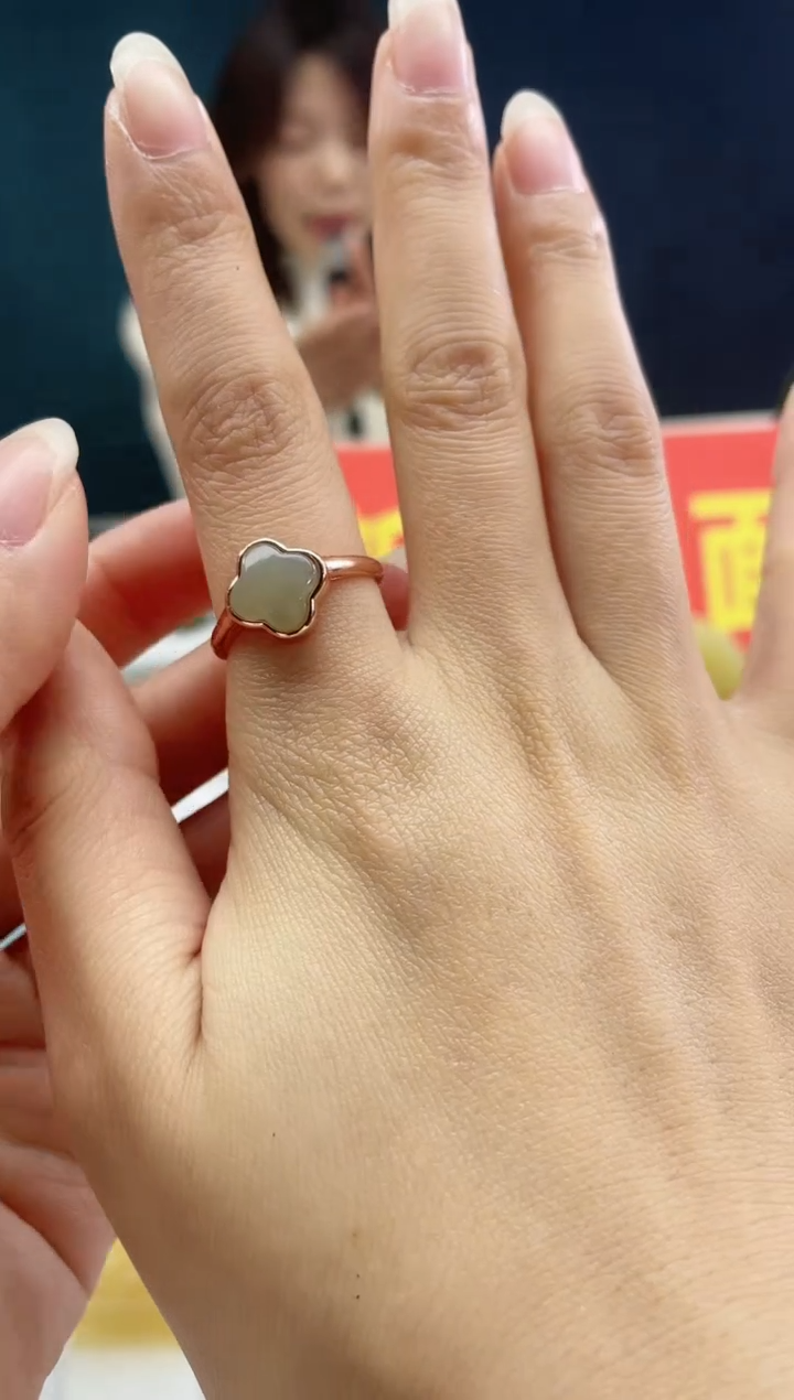 【闪购商品】和田玉戒指未镶嵌1