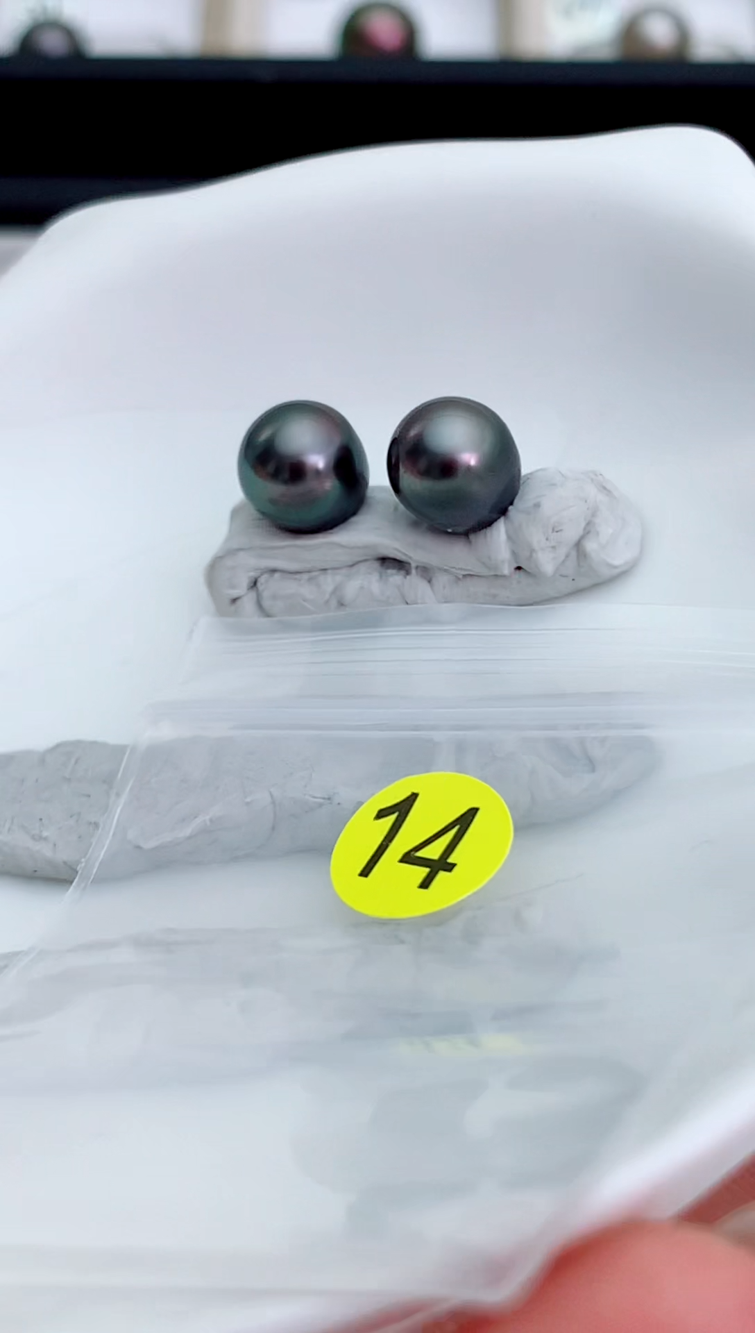 未镶嵌海水珍珠裸珠7-8大溪地14