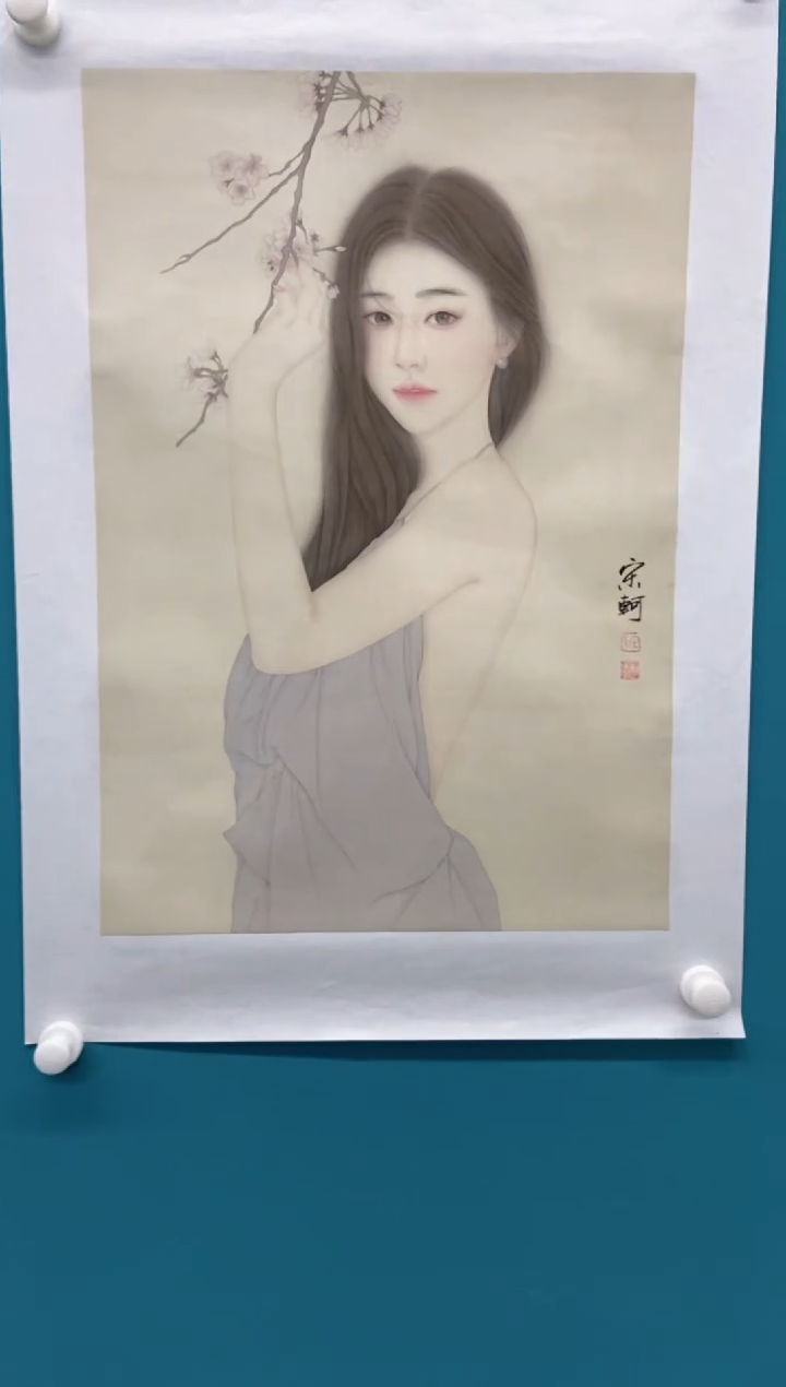 【闪购商品】国画宋轲老师国画作品57