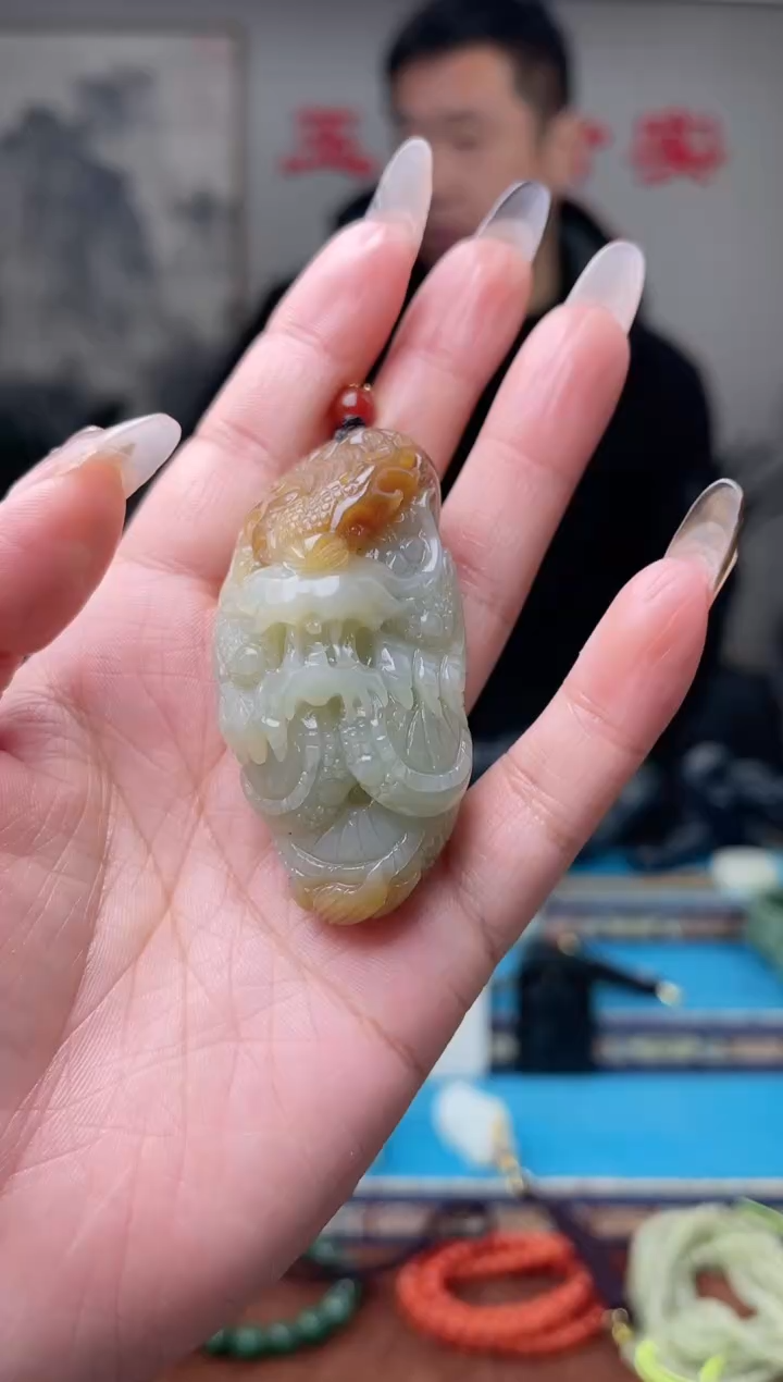 【闪购商品】和田玉挂件未镶嵌1