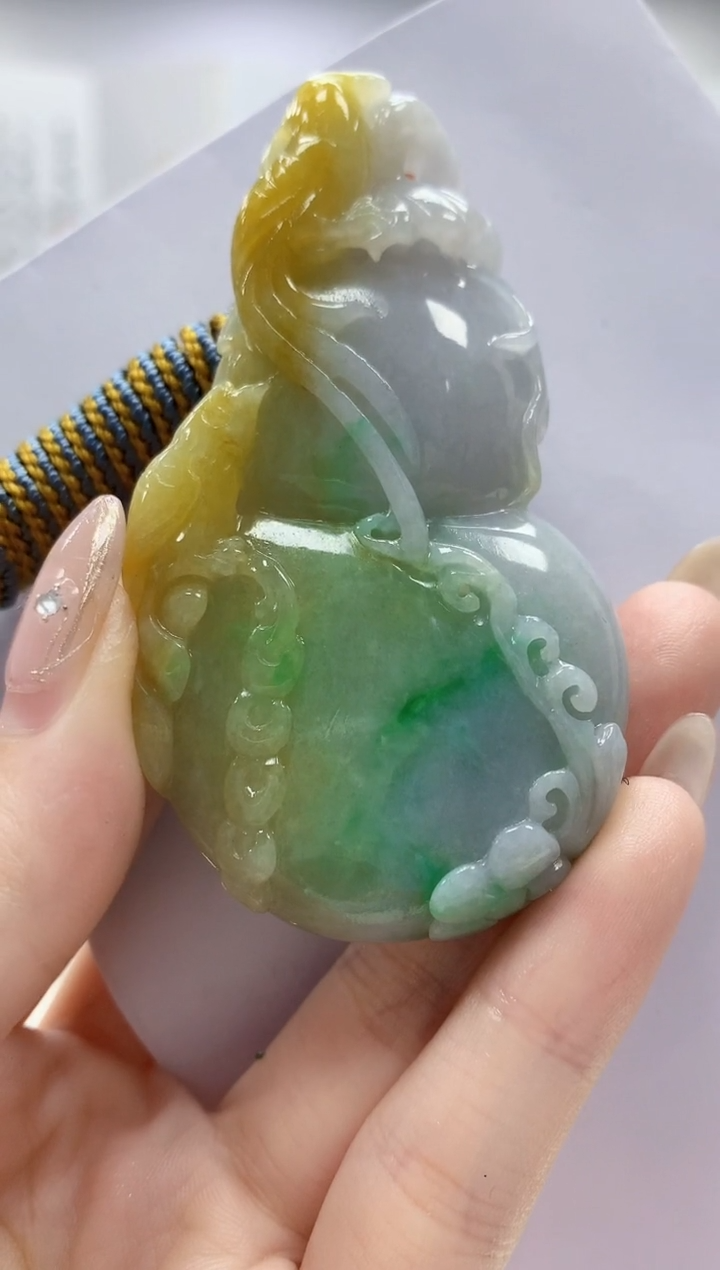 未镶嵌定制翡翠4829jw-毛货挂件240