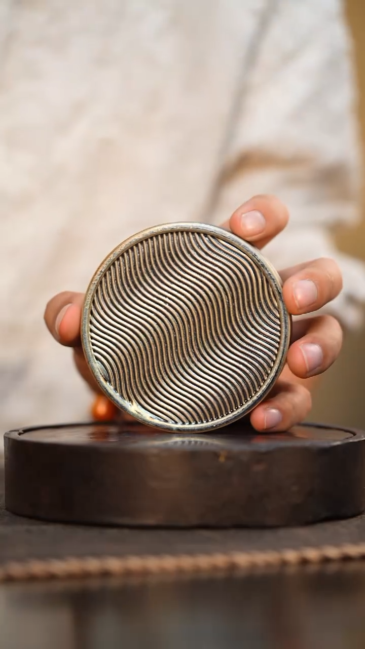 138柴房陶瓷柴烧杯垫