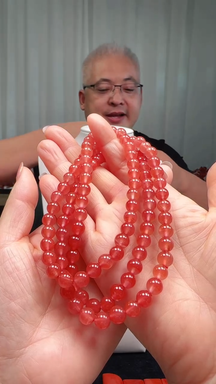 未镶嵌多样性发一件南红玛瑙7mm保山圆珠多圈 