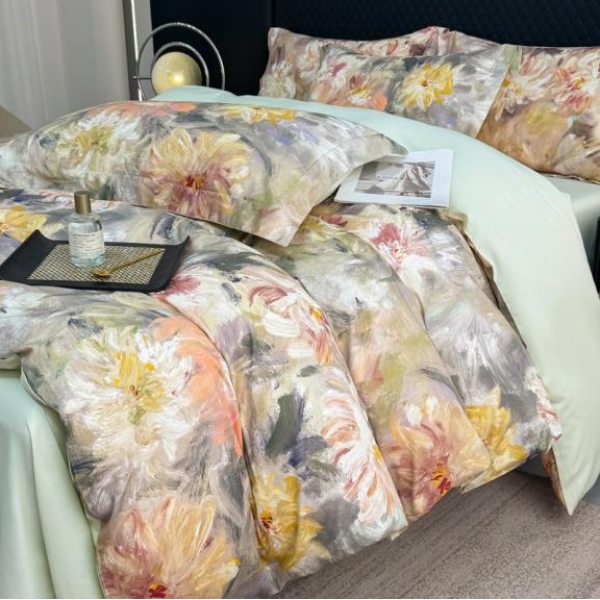 【大漂亮】全棉数码印花四件套 倾城系列  cj-147