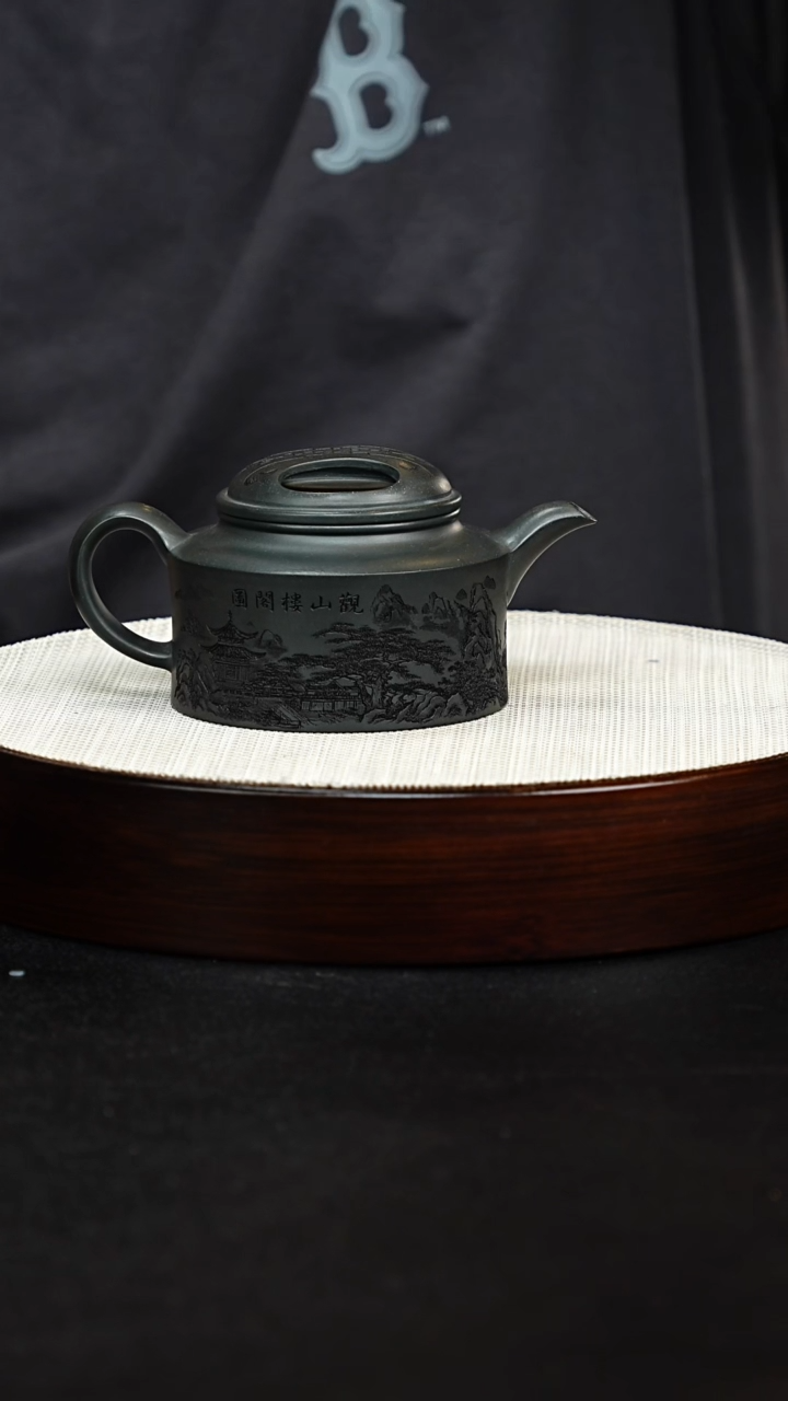 茶壶紫砂牛盖德中