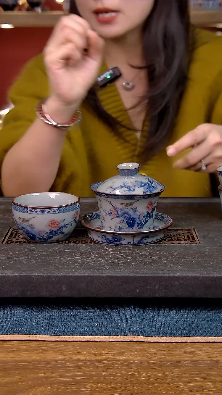 简装家用款2件套 老陶泥开片纹陶瓷茶具