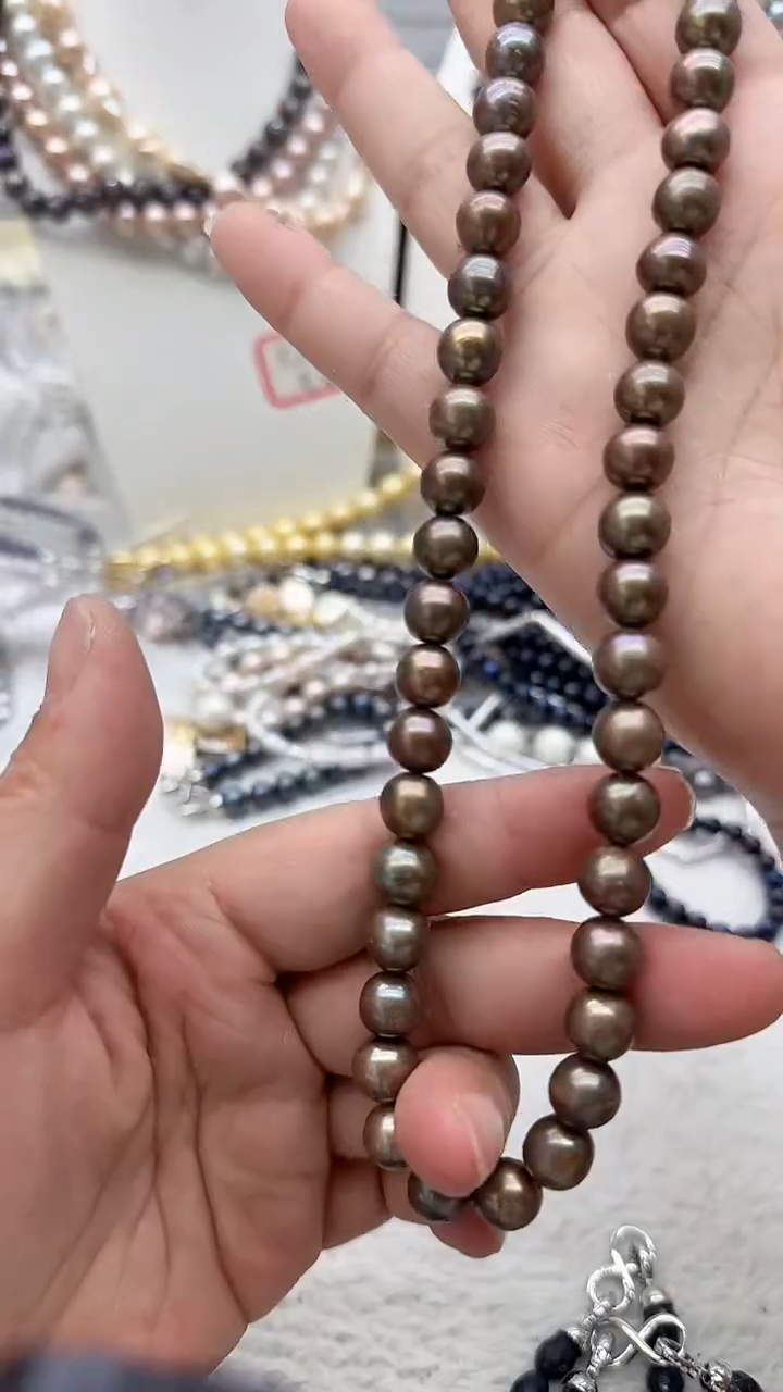 淡水珍珠未镶嵌套链20
