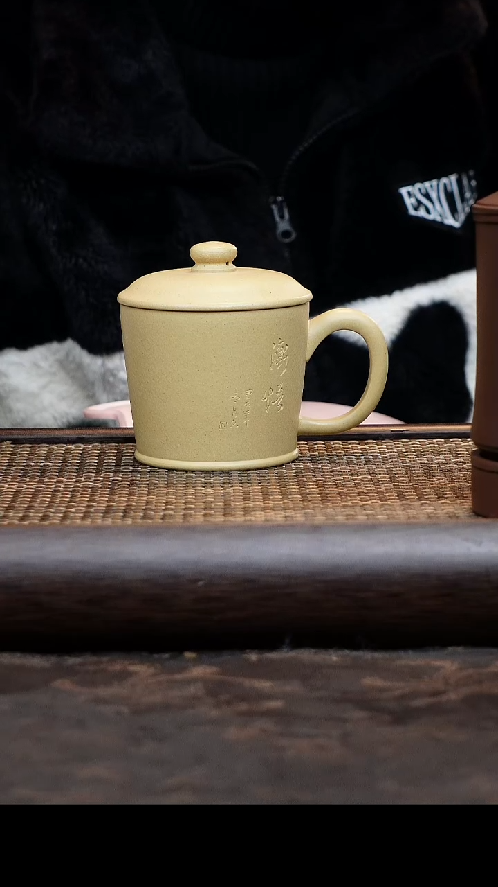 【闪购商品】紫砂茶杯本绿渐悟