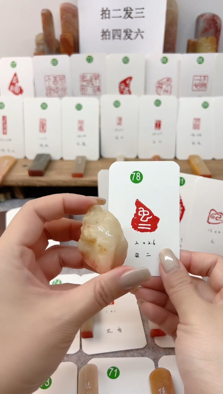 【闪购商品】老挝石印石 虫二    成品闲章