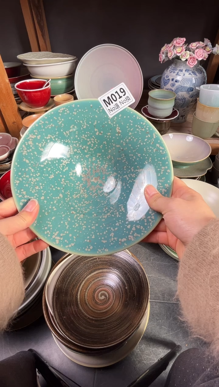 瓷片小**友m019美人醉喇叭碗福利