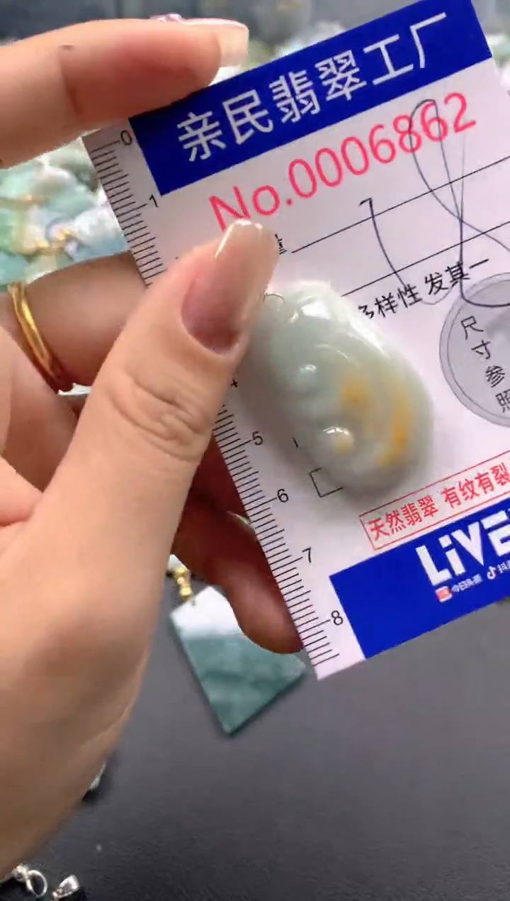 颈饰未镶嵌翡翠6862