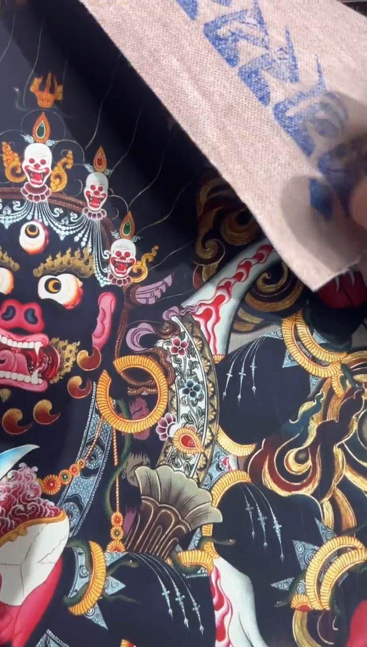 卷轴画卷轴画奥奥的唐卡