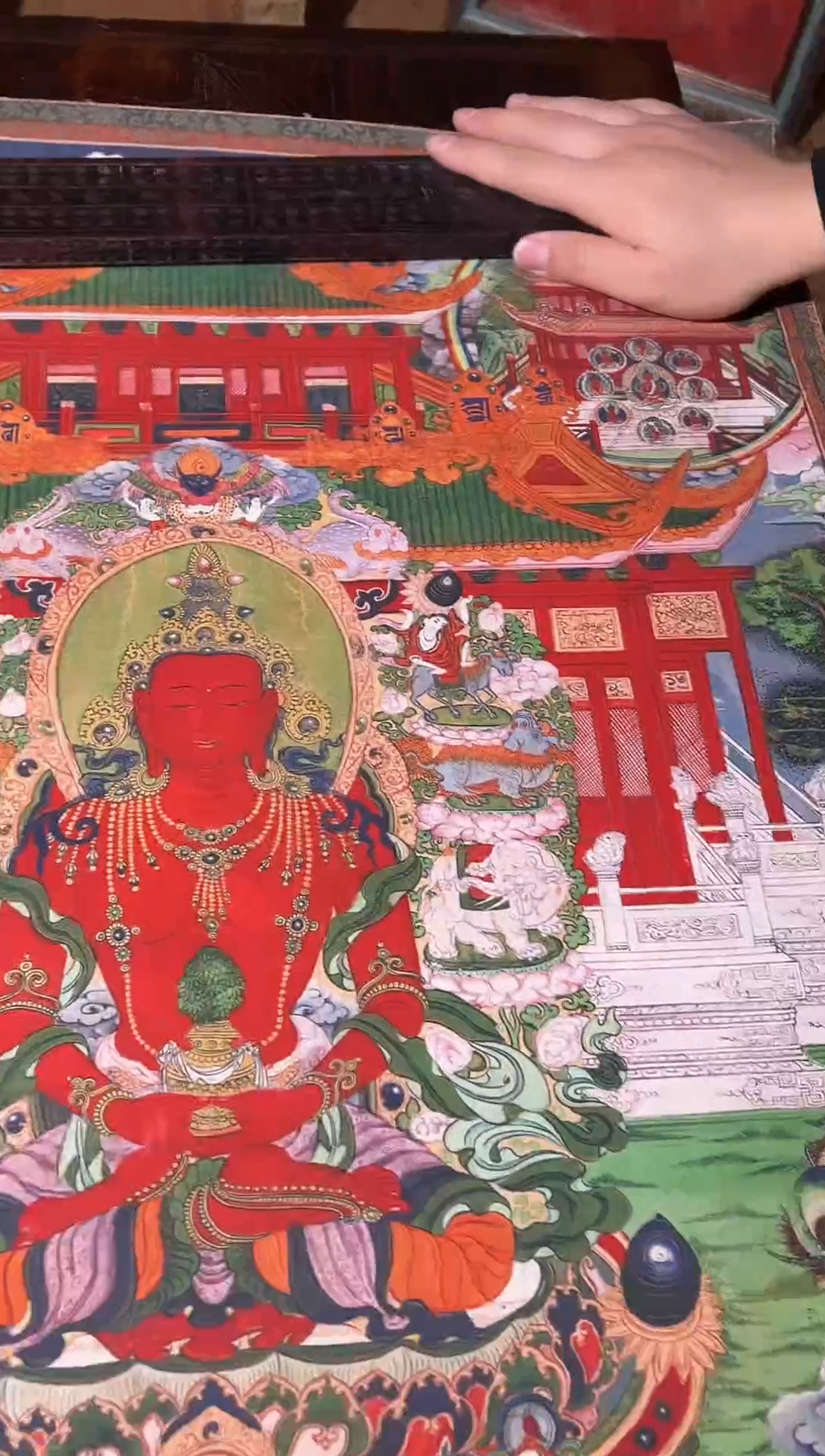 卷轴画东东唐卡tk16