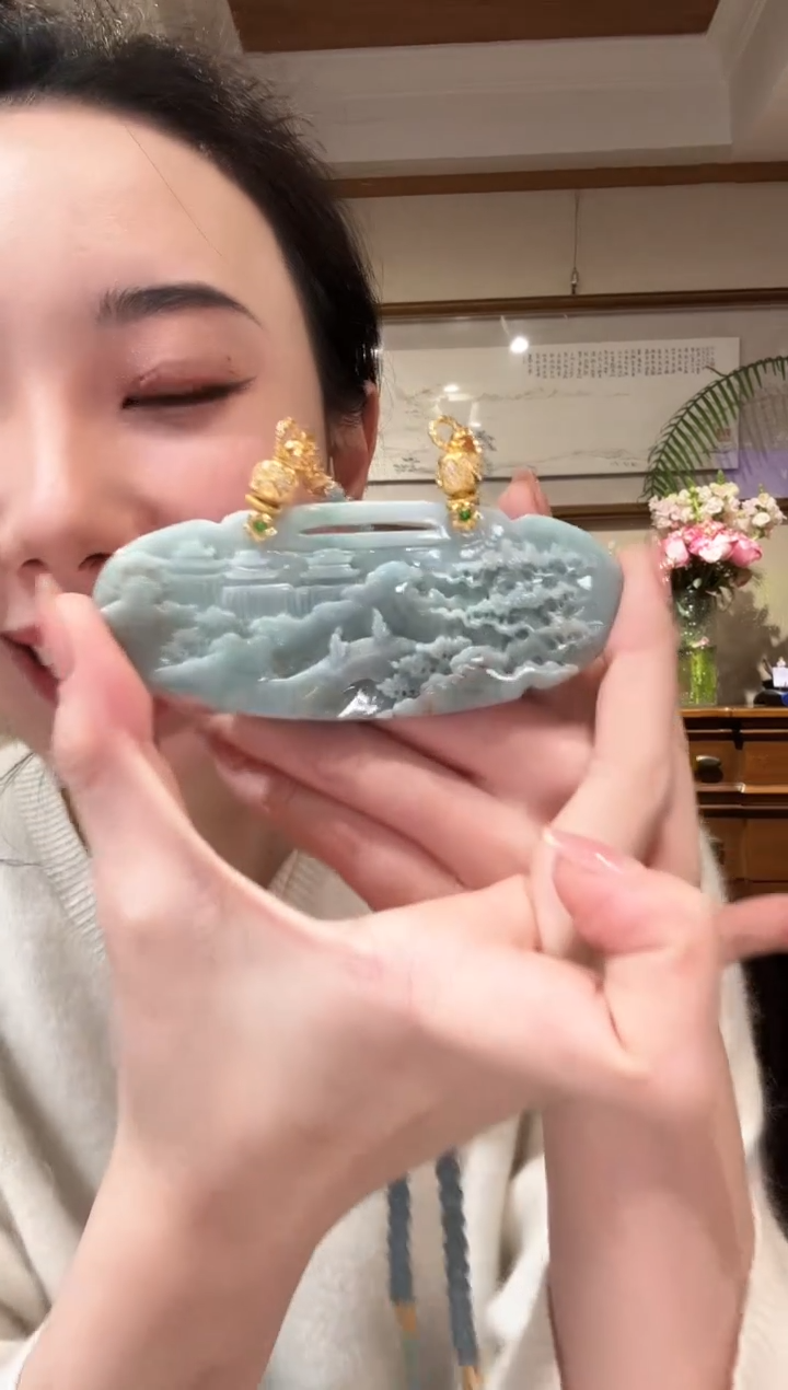 【闪购商品】翡翠颈饰未镶嵌国风