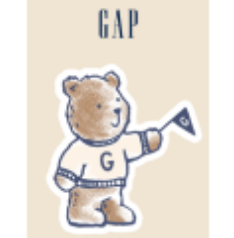 GAP小熊冰箱贴4