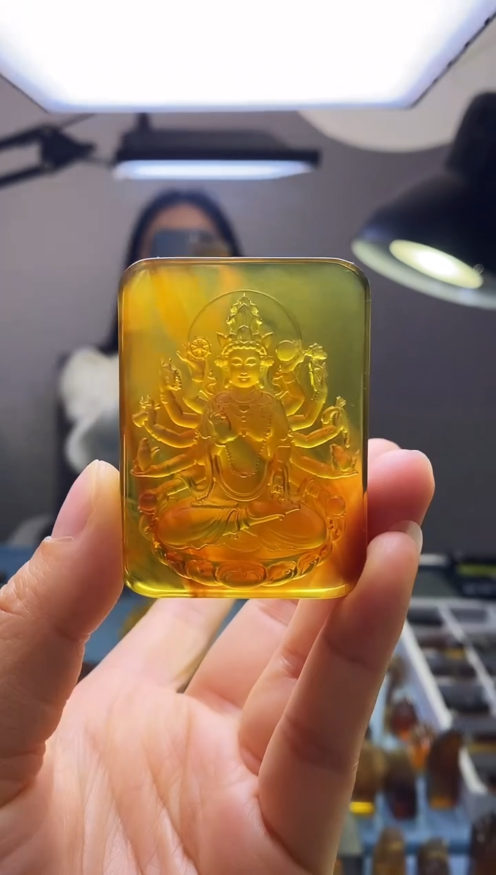 【闪购商品】琥珀颈饰未镶嵌SN1-20（千手观音）