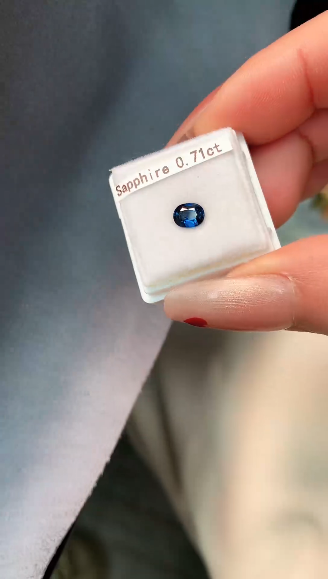 【闪购商品】蓝宝石裸石未镶嵌71分