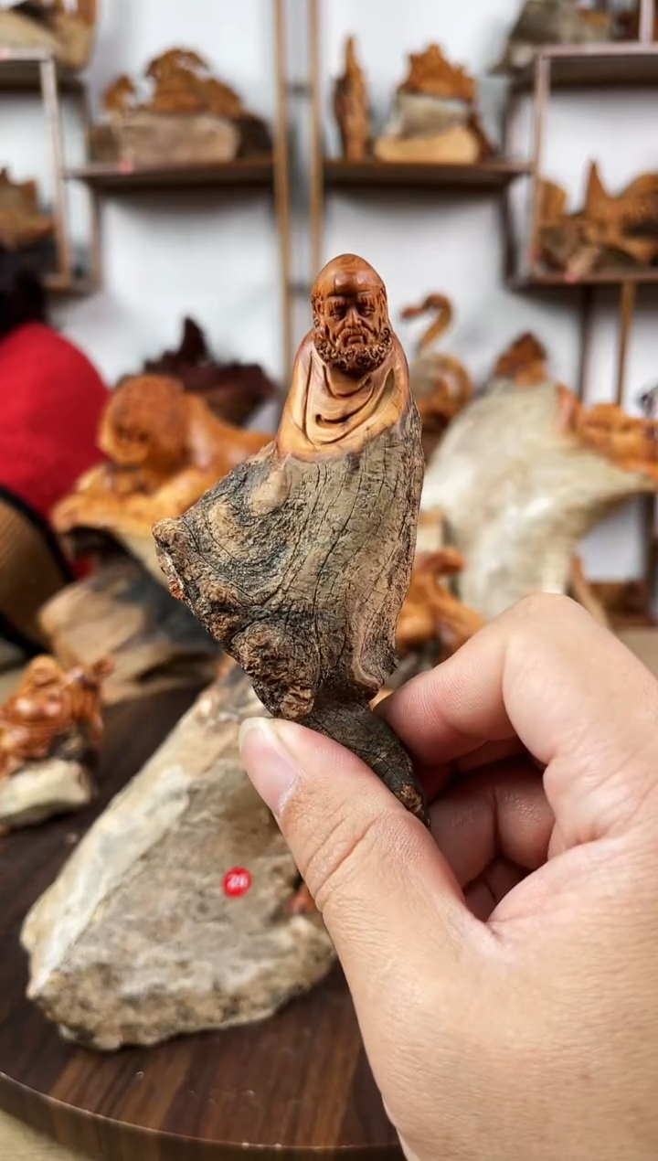 【闪购商品】柏木（崖柏）木雕太行崖柏材质