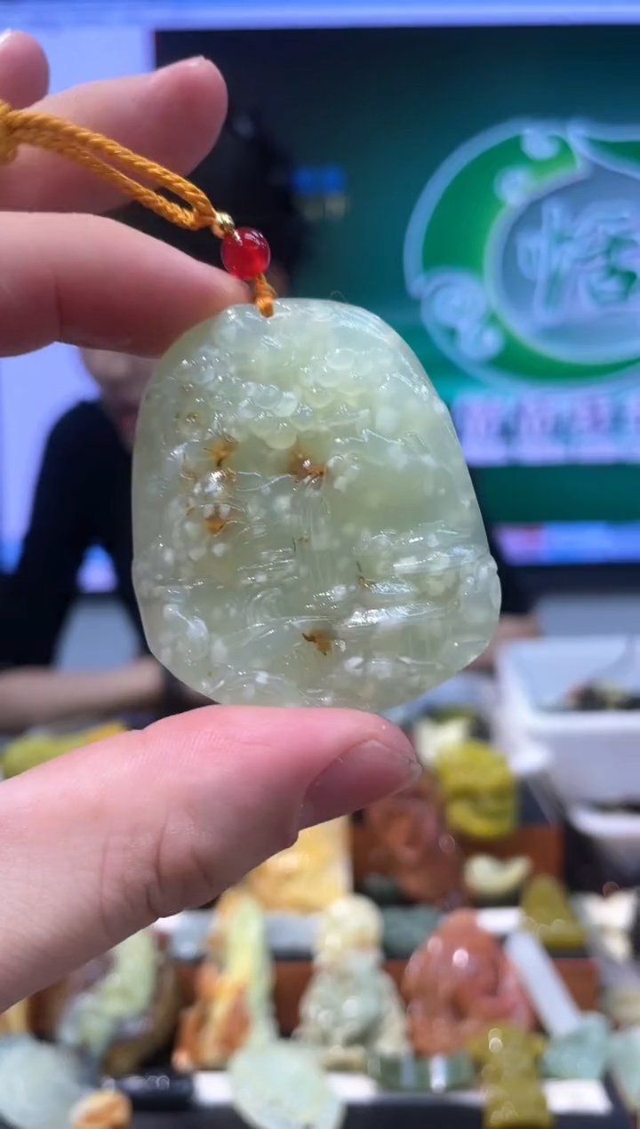 【闪购商品】岫玉吊坠未镶嵌·