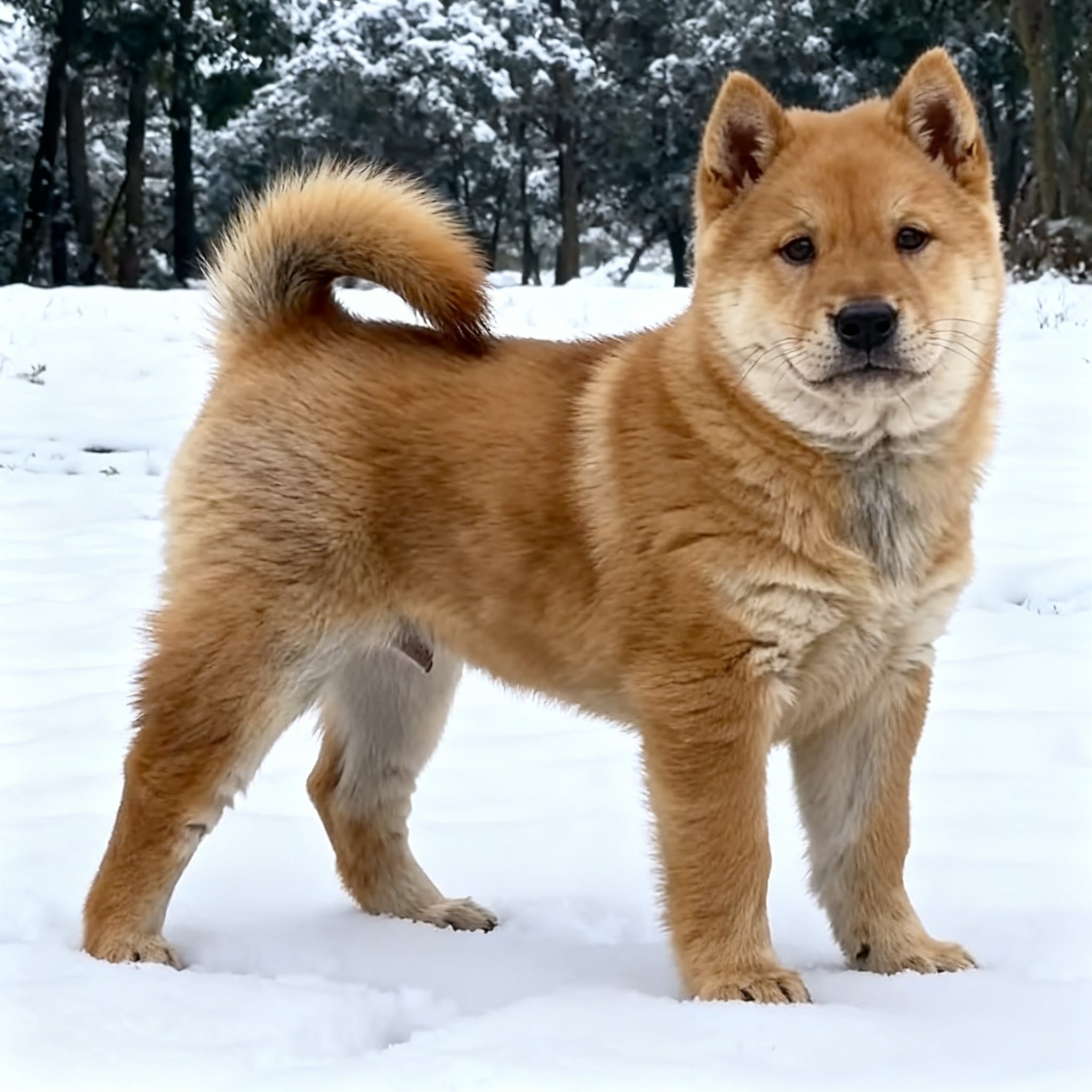 黄狗幼犬看家护院大型犬短毛家养狗便宜中华田园犬白面看门狗黄色