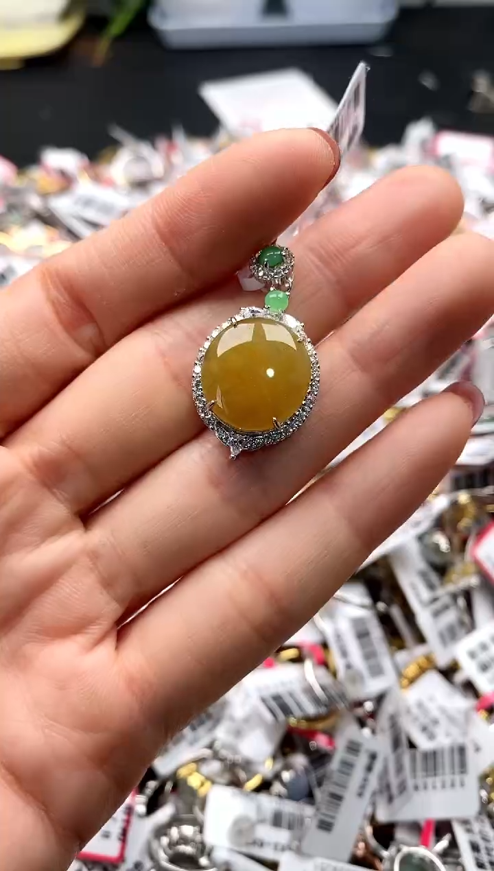 【闪购商品】翡翠戒指银S925镶嵌22222222    4