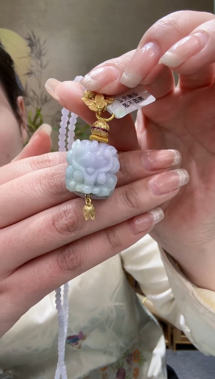 【闪购商品】翡翠颈饰未镶嵌吊坠