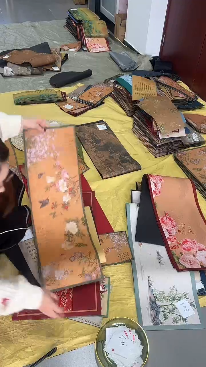 混纺微瑕吸水茶席-30X90-143号