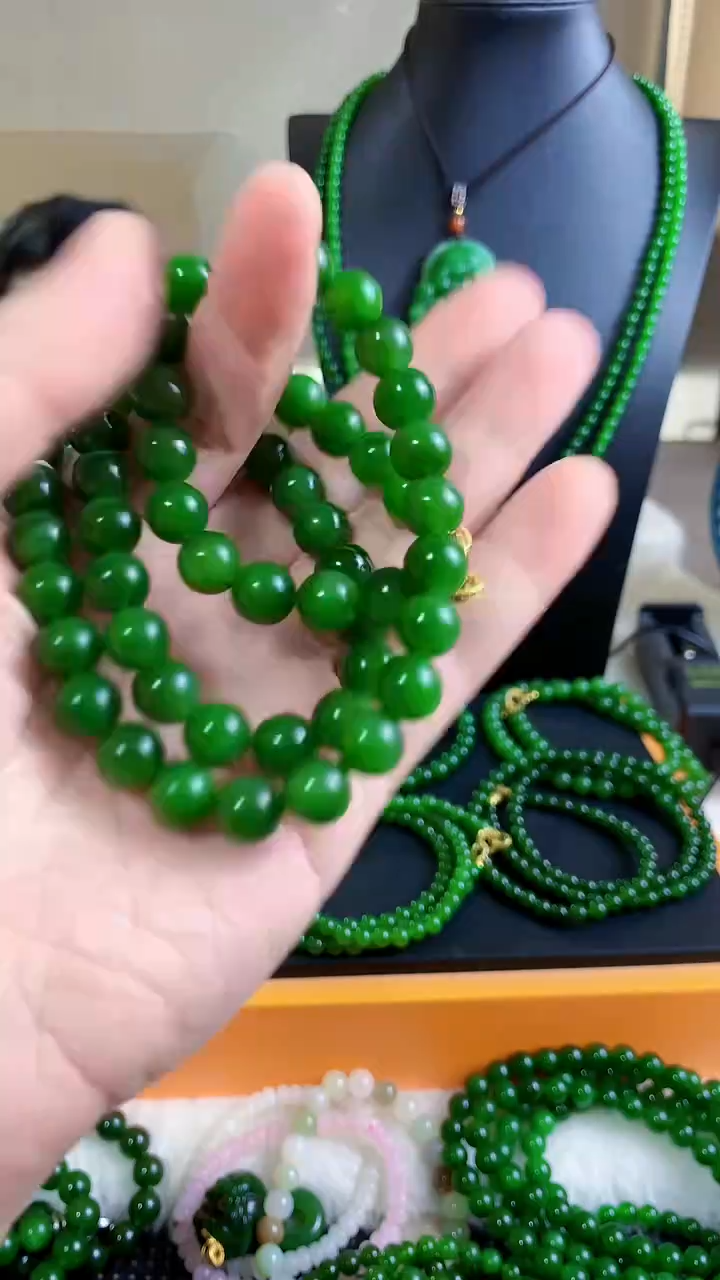 【闪购商品】和田玉（碧玉）项链未镶嵌10