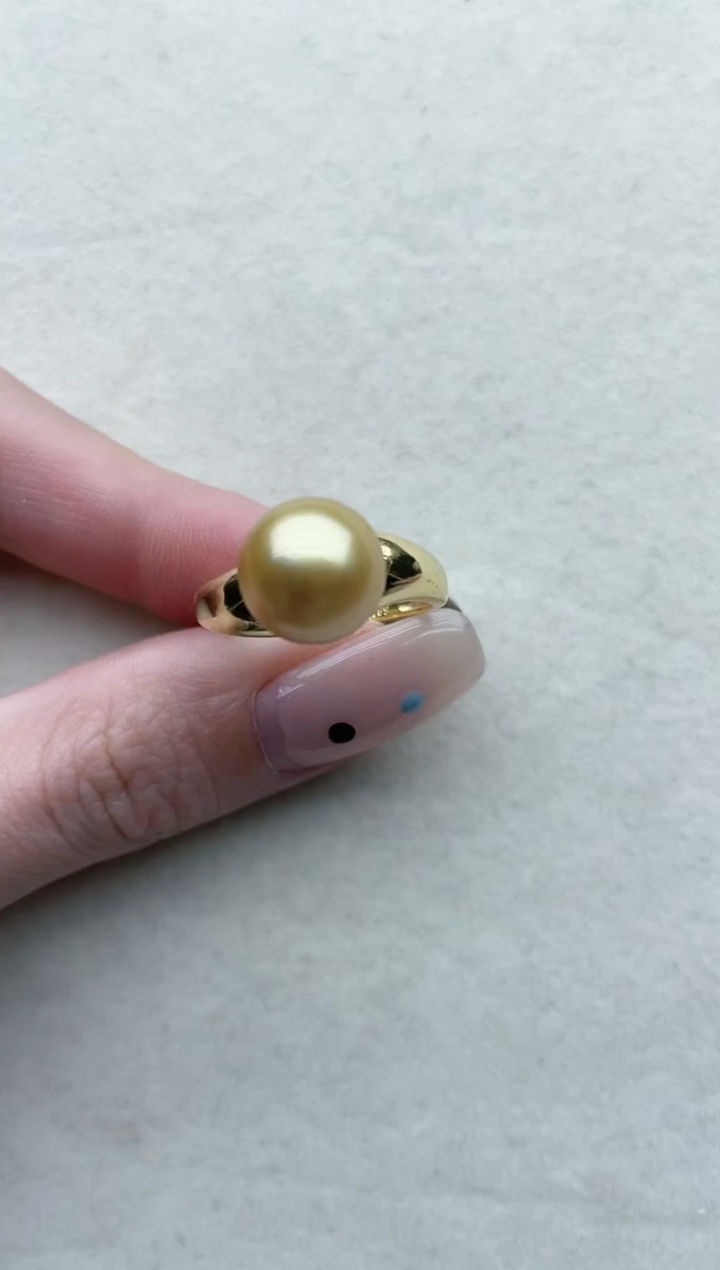 【闪购商品】海水珍珠戒指银S925镶嵌Y102