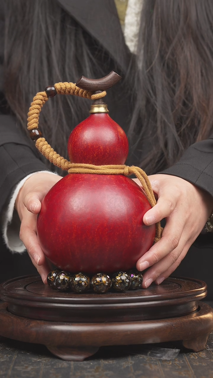 【闪购商品】108号大漆酒葫芦一物一图