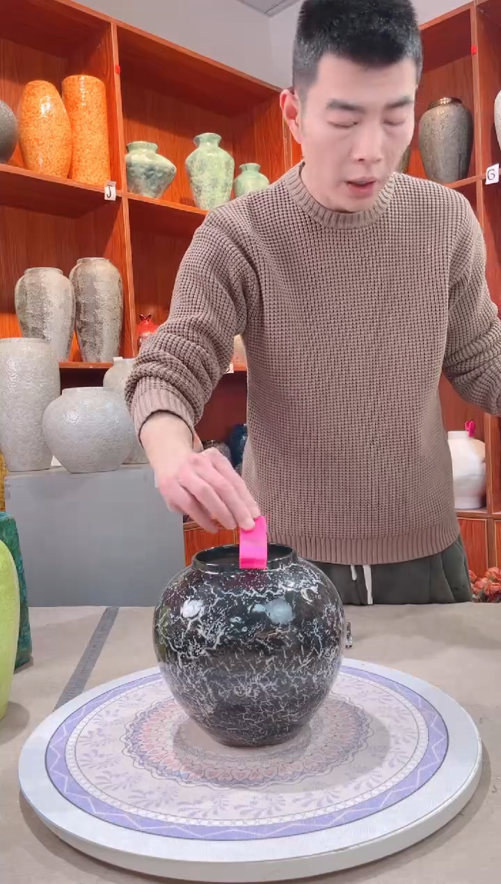 【闪购商品】瓶a249 陶瓷花瓶 无花 微瑕