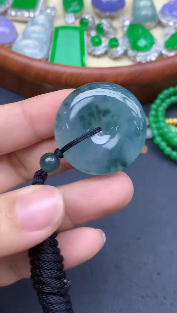 颈饰未镶嵌翡翠363-中国好珍宝