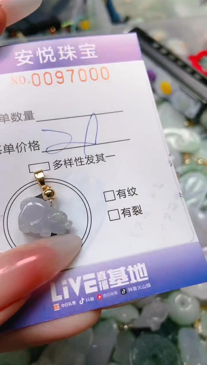 【闪购商品】翡翠颈饰未镶嵌闪购0097000