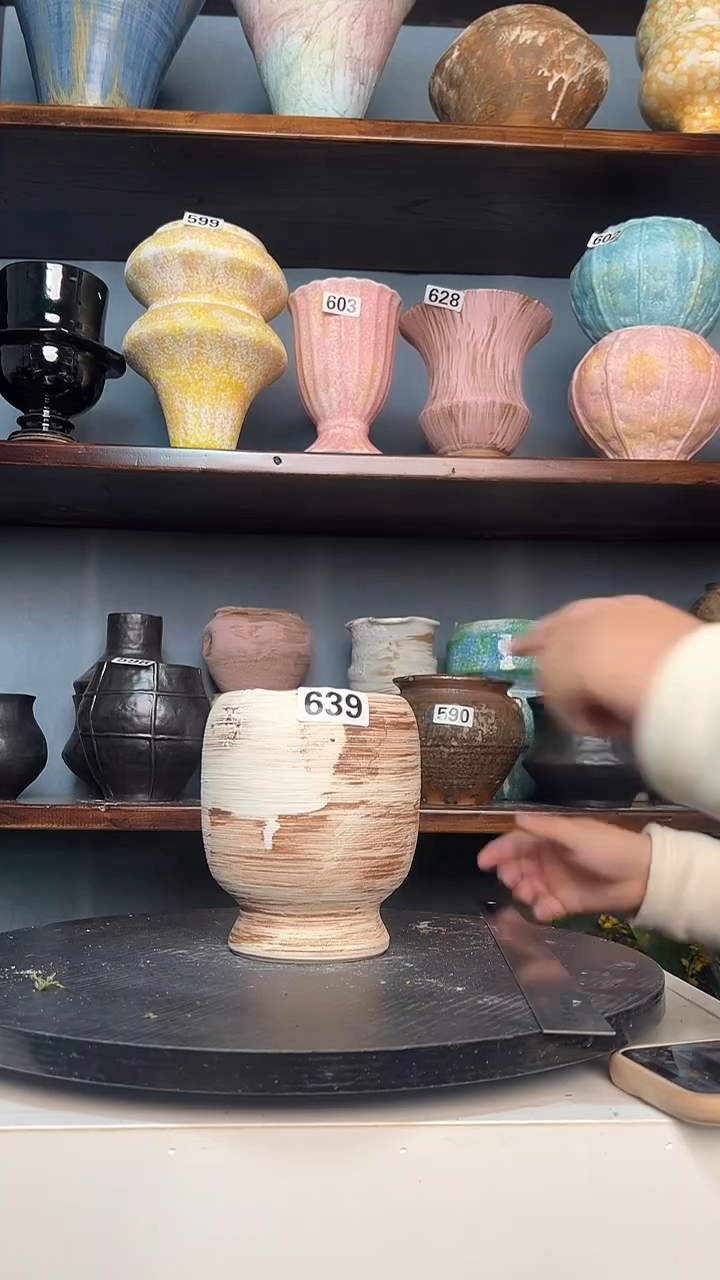 瓷片白泥639有孔10/15