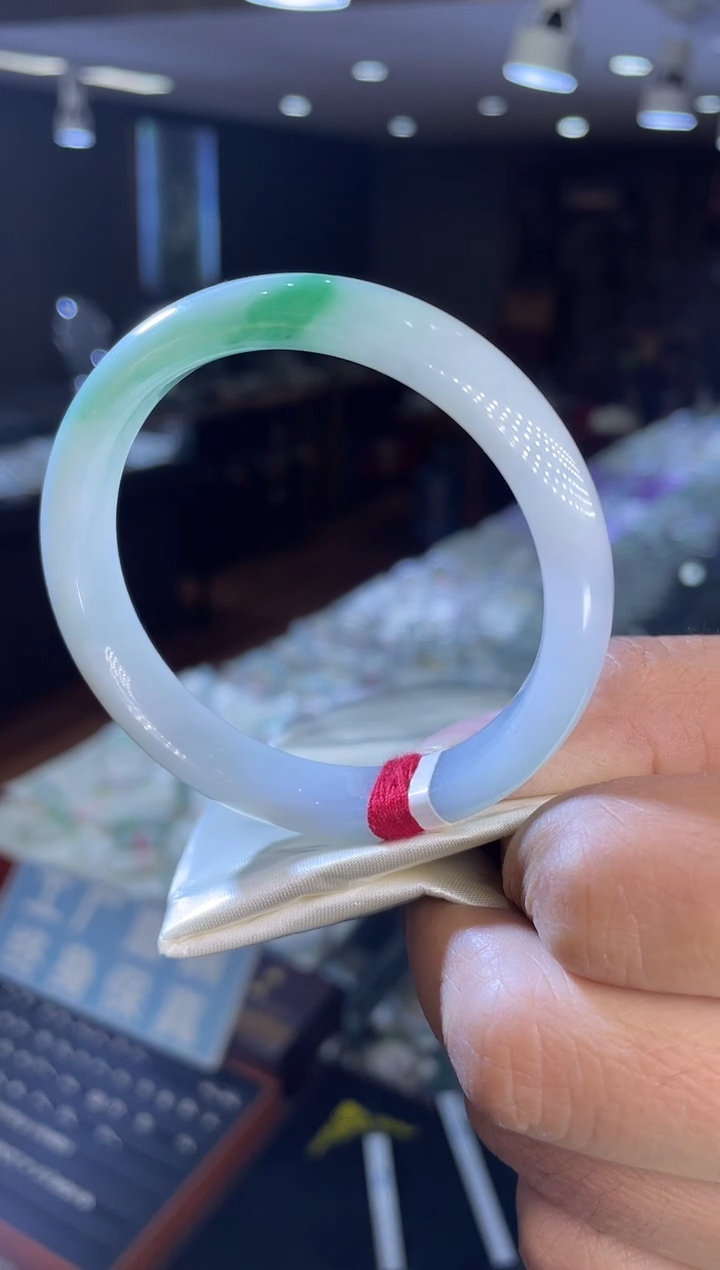 未镶嵌手镯翡翠正圈56-57