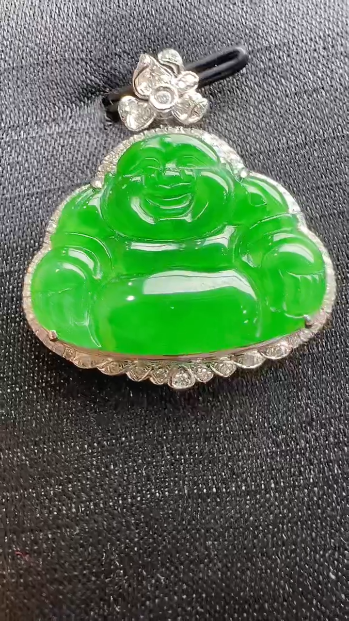 【闪购商品】翡翠吊坠(不含链)18K金镶嵌多样性团购发一件