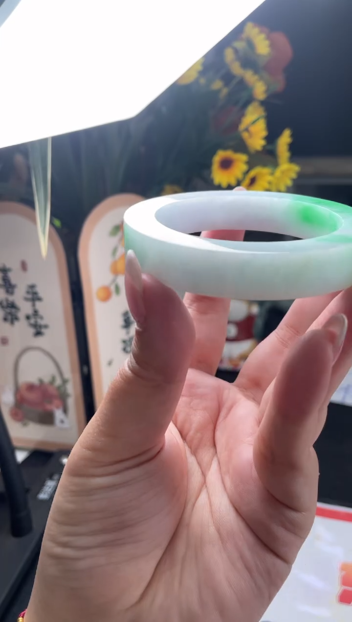 【闪购商品】定制翡翠手镯未镶嵌AYYSZ-05@DZS