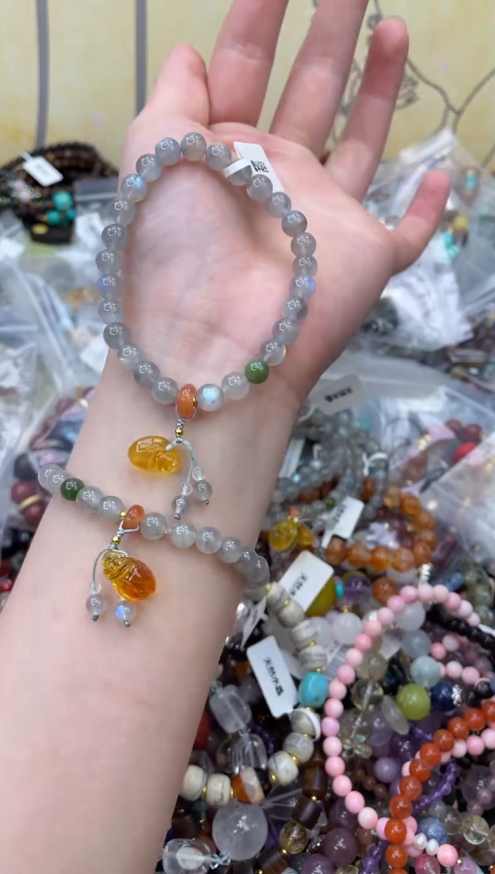 未镶嵌手链月光石221