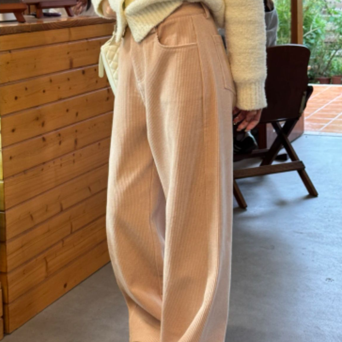 2025加厚慵懒舒适保暖百搭垂感高品质灯芯绒长裤