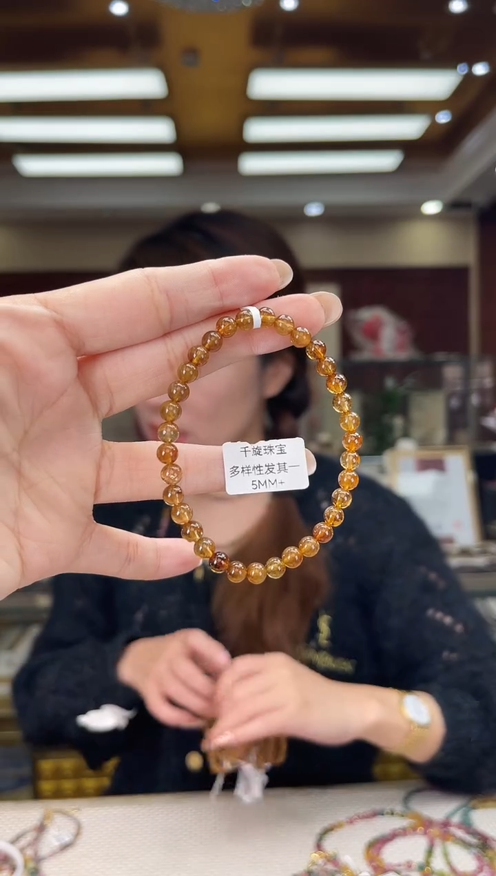 未镶嵌/碧玺5mm+单圈多样性发货