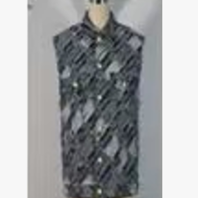 limil/丽米儿新款高级时髦明显拼接磨毛设计感马夹940035