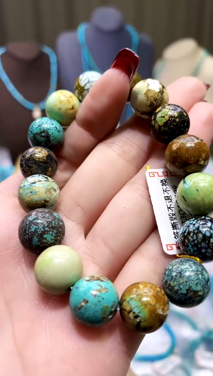 【闪购商品】绿松石手串未镶嵌013