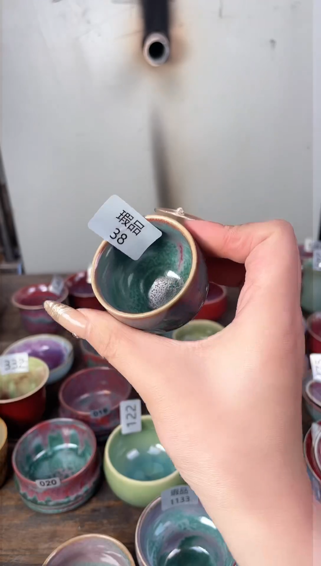 【闪购商品】摆件钧瓷手工茶器窑变