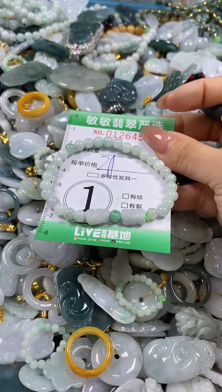 【闪购商品】翡翠颈饰未镶嵌闪购0126454