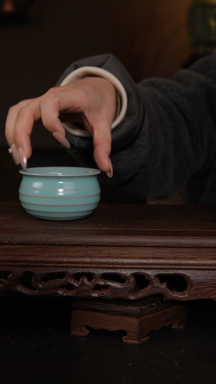 【闪购商品】其他仿古手工炫纹杯 微瑕