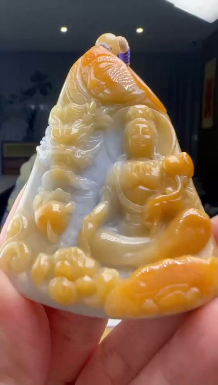 【闪购商品】翡翠吊坠(不含链)未镶嵌YJ@@960Q3J13326