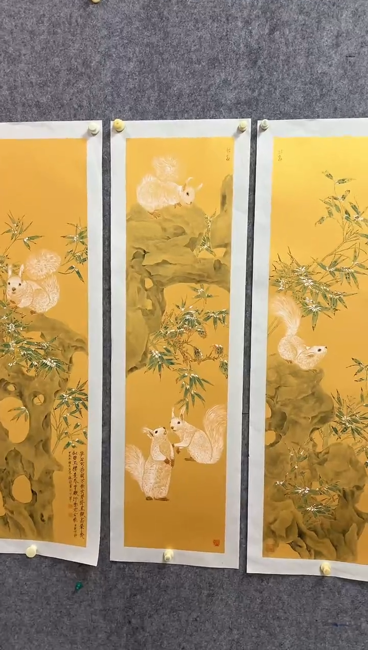 【闪购商品】折扇1裴玲霞书画作品专场