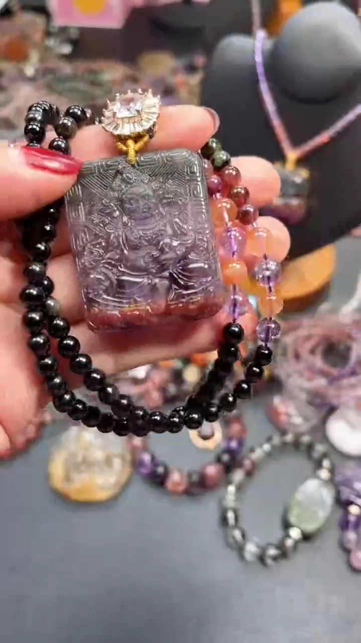 【闪购商品】水晶颈饰未镶嵌【百晶灵儿】天然水晶定制款