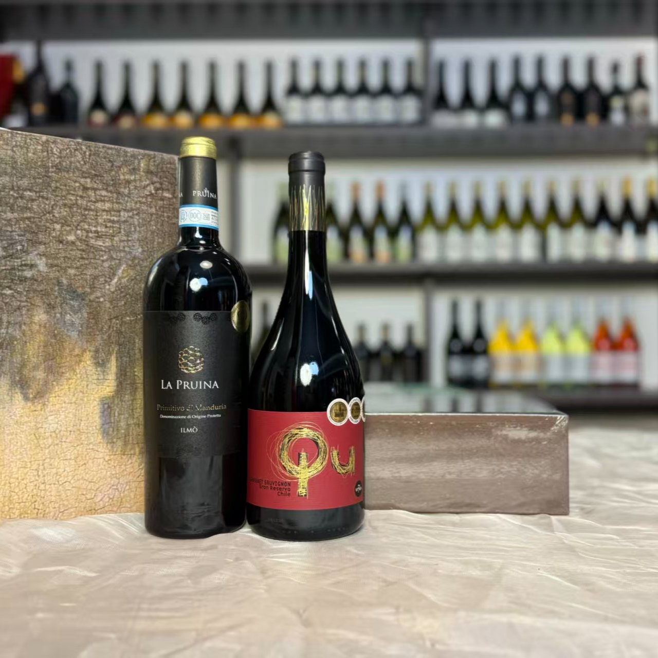 【新手尝鲜】伊莱娜酒庄赤霞珠干红黑标干红两瓶装组合 原瓶进口